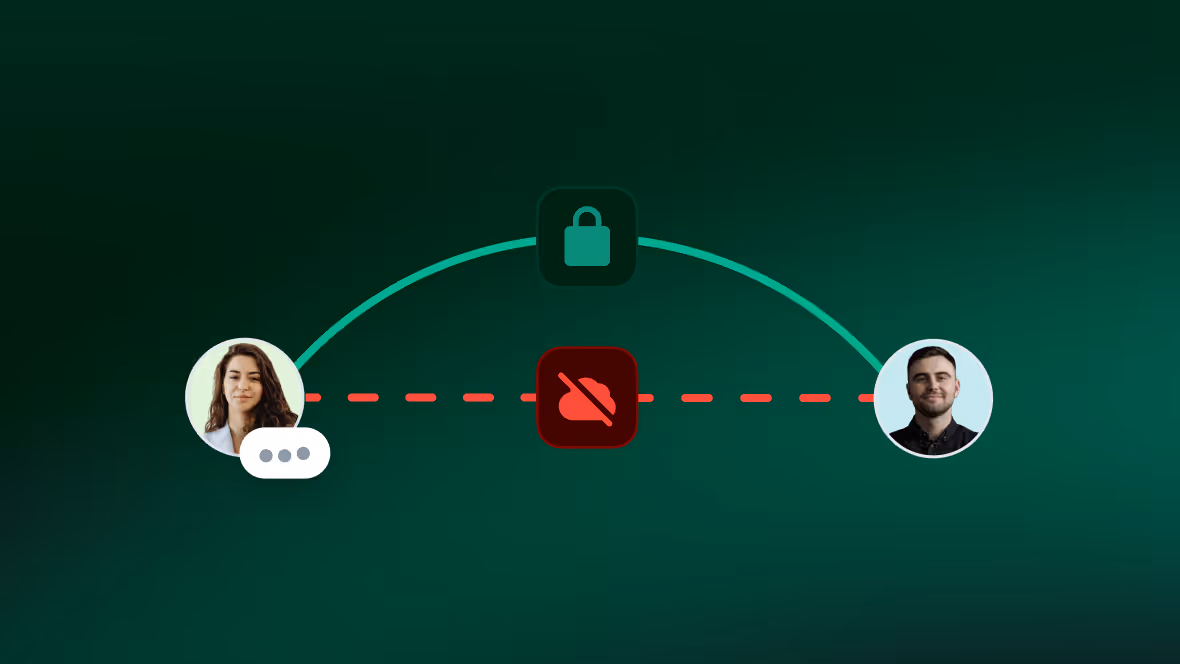 Element running on a separate network so it remains operational during outages
